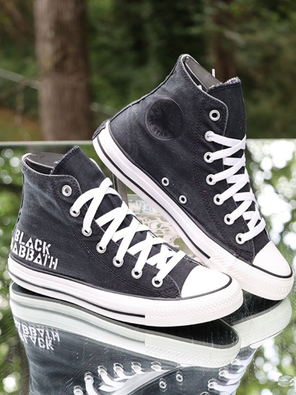 Converse Chuck Taylor All Star Hi Black Sabbath - Picture 1 of 15